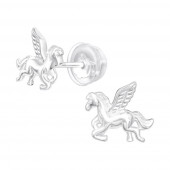 Cercei argint pentru copii model unicorn DiAmanti DIA40374